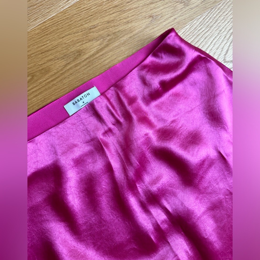 Babaton MINI SLIP SKIRT size 4